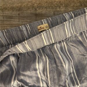 Hollister Gray Striped Shorts